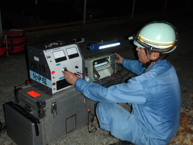 電力ケーブル定期点検並びに劣化診断試験業務